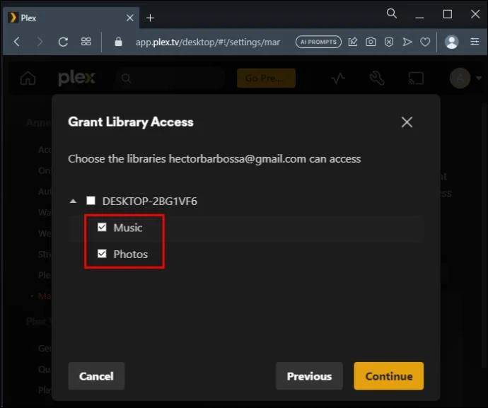 Как да добавите библиотека в Plex