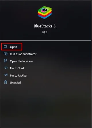 Как да скриете контролите в BlueStacks