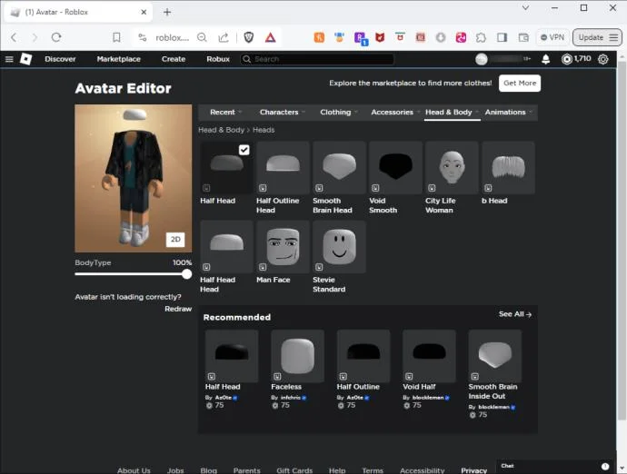 Roblox: Πώς να αποκτήσετε το ακέφαλο κεφάλι