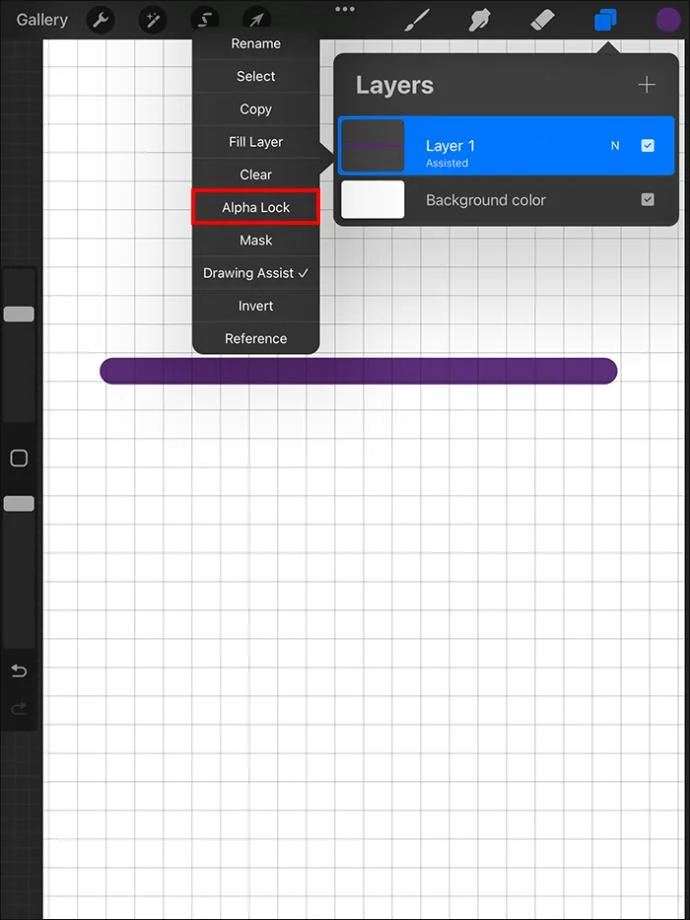 Procreate: Как да промените цвета на линията