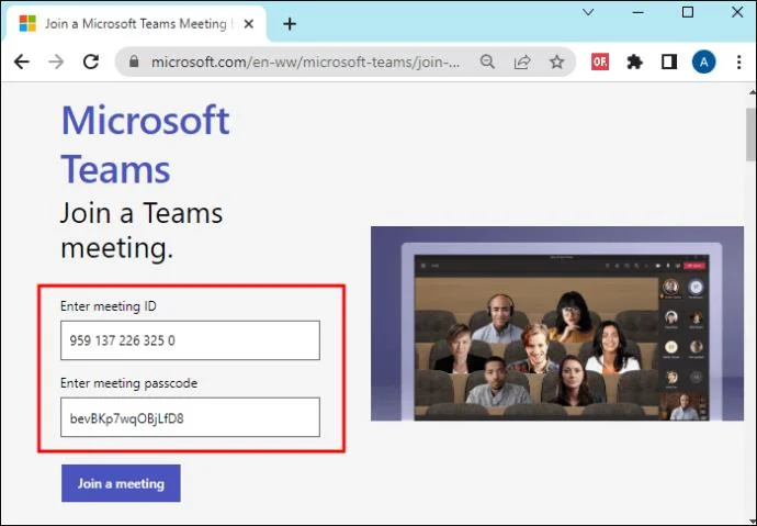 Как да се присъедините с Meeting ID в Microsoft Teams