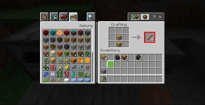 Как да си направим факла в Minecraft