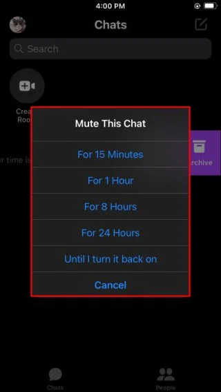 Как да напуснете група във Facebook Messenger