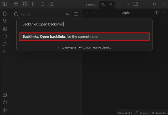 Πώς να χρησιμοποιήσετε Backlinks στο Obsidian