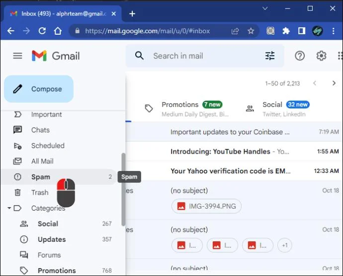 Как да коригирате Gmail, който не получава имейли