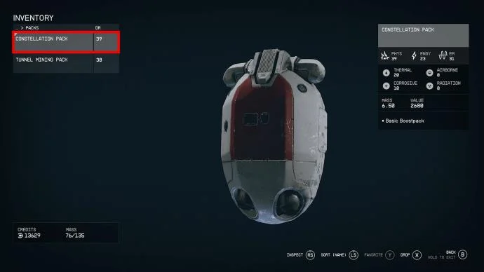 Πώς να χρησιμοποιήσετε ένα Jetpack στο Starfield