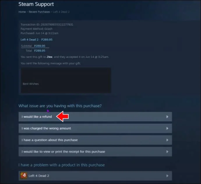 Как да получите възстановяване на сумата за DLC в Steam