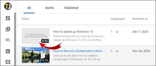Как да получите препис на видеоклип в YouTube
