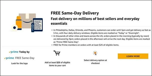 Ето какво Amazon таксува за доставка за основни и неосновни членове