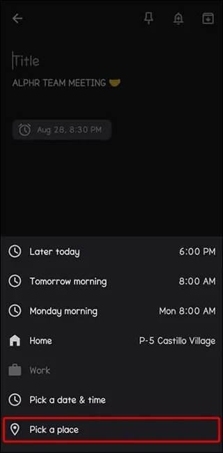 Πώς να ενσωματώσετε μια υπενθύμιση Google Keep στο Ημερολόγιο