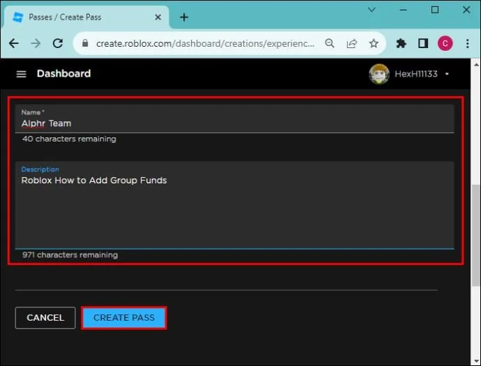 Как да добавите групови средства в Roblox