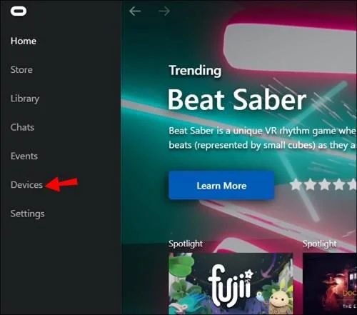 Jak hrát hry Steam na Oculus Quest 2