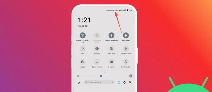 Jak opravit chybu „Pouze tísňová volání“ v systému Android