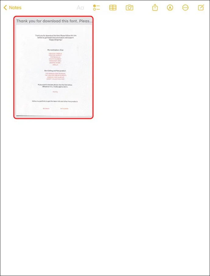 Πώς να σαρώσετε ένα έγγραφο σε PDF με τις σημειώσεις της Apple