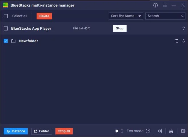 Как да изтриете главен екземпляр в BlueStacks