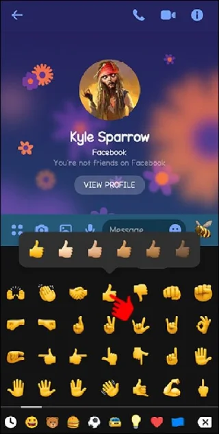 Messenger: Πώς να αλλάξετε το χρώμα Emoji