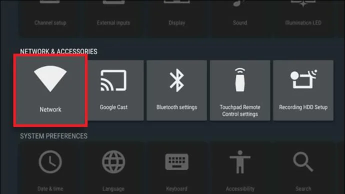 Програма Sony TV Remote для Android