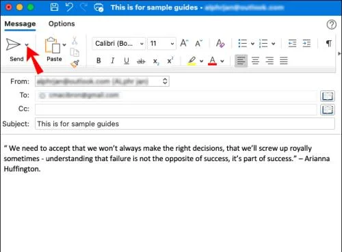 Как да насрочите имейл в Outlook