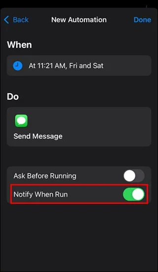 Как да насрочите изпращане на текстово съобщение в IMessage