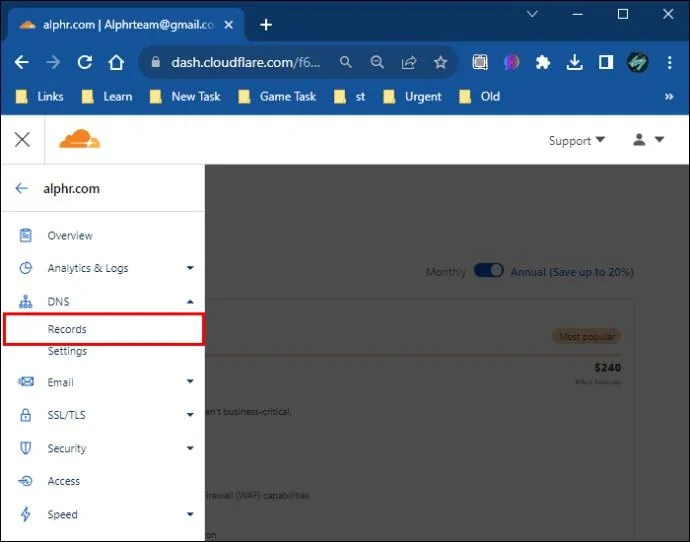 Cloudflare: Как да добавите TXT запис