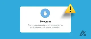 Telegram: Коригирайте грешката „Можете да изпращате съобщения само до взаимни контакти“.