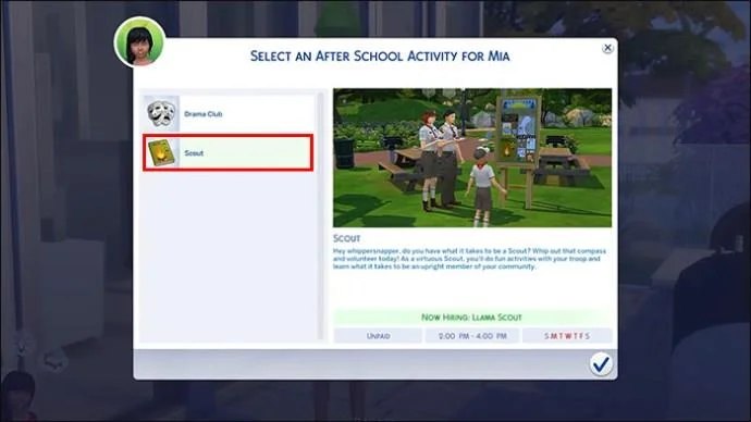 Как да се присъедините към скаутите в Sims 4