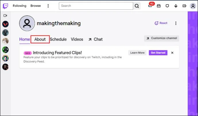 Πώς να προσθέσετε ένα κουμπί εγγραφής στο Twitch