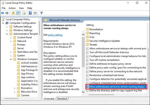 Як вимкнути Windows Defender у Windows 10/11