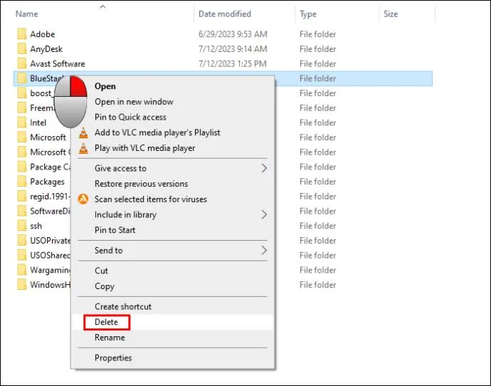 Как да изтриете главен екземпляр в BlueStacks