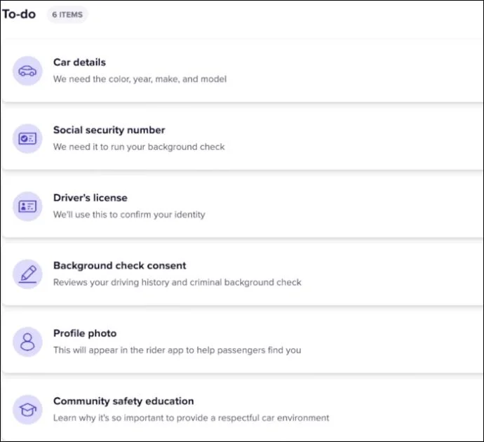 Lyft Vs. Изисквания за водача на Uber