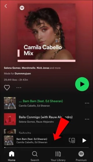 Как да повтаряте песни в Spotify