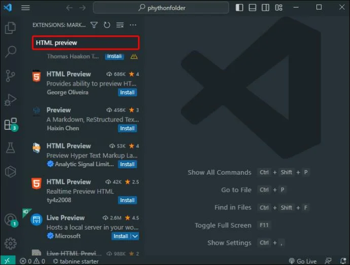 Πώς να εκτελέσετε ένα αρχείο HTML σε κώδικα VS