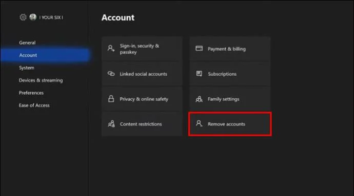 Как да премахнете акаунт от Xbox One