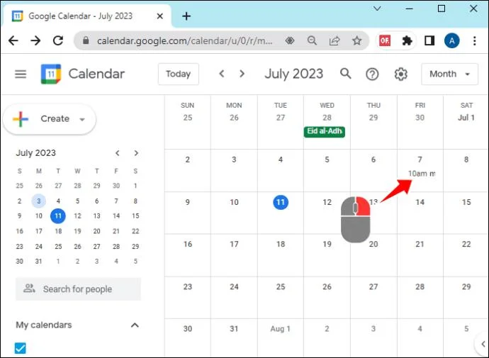 Ето защо някои събития са бели в календара на Google