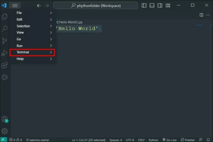 Как да инсталирате Python във VS Code