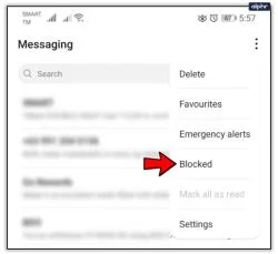 Hvernig á að skoða öll læst númer á Android