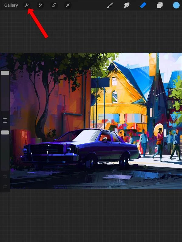 Πώς να κάνετε ένα διαφανές φόντο στο Procreate