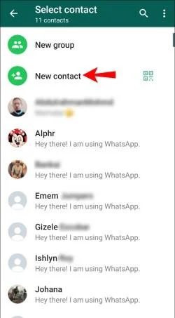 Πώς να διαγράψετε μια επαφή στο WhatsApp