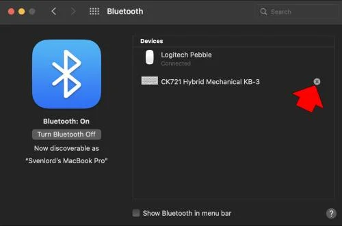 Как да изключите Bluetooth клавиатура от Mac