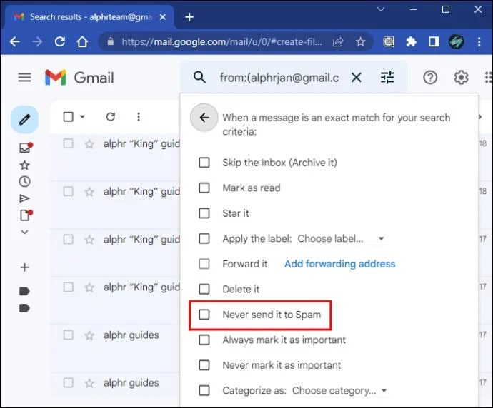 Как да коригирате Gmail, който не получава имейли