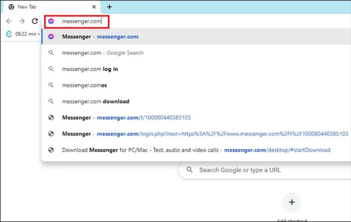 Как да видите часа на съобщението в Messenger