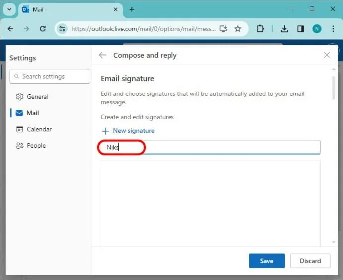 Kā pievienot parakstu programmā Outlook