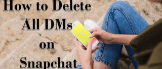 Как да изтриете всички DM в Snapchat