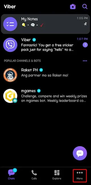 Как да видите скрити чатове във Viber