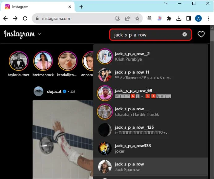 Kako deblokirati nekoga na Instagramu