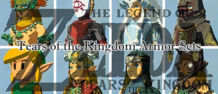 Τα καλύτερα Tears Of The Kingdom Armor Sets