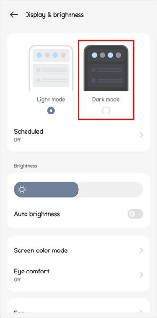 Как да активирате тъмен режим на MIUI устройство