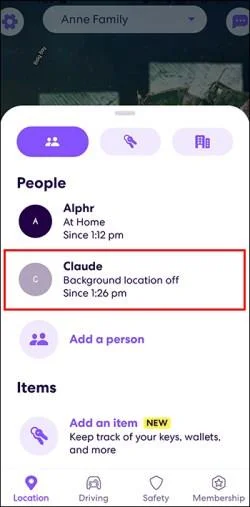 Life360 Защо не виждам скорост