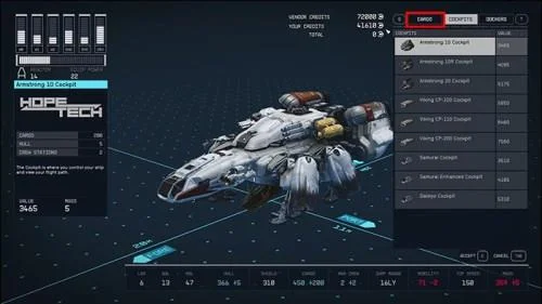 Starfield Jak pašovat kontraband