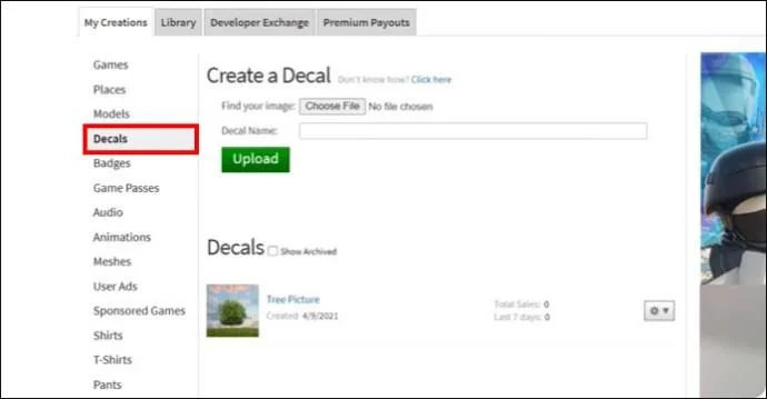 Как да използвате ваденки в Roblox